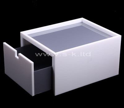 Custom acrylic single drawer box