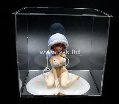 Custom clear acrylic angel display case