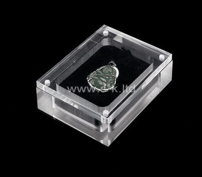 Custom lucite pendant display box