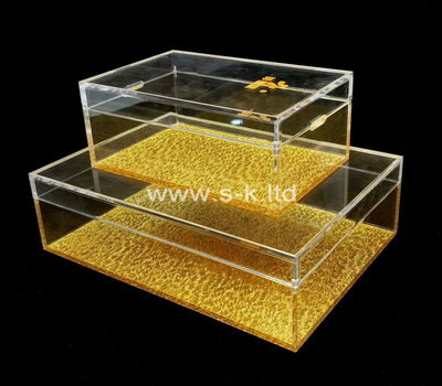 Custom perspex display box with lid