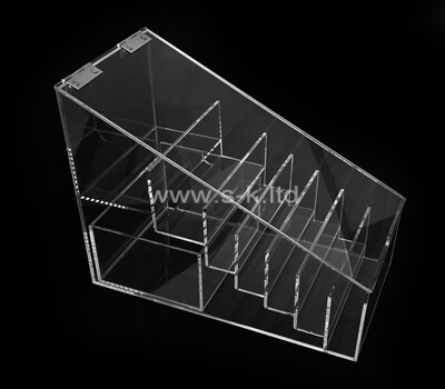 Custom 7 grids acrylic display case