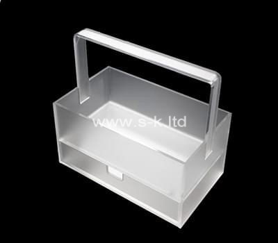 Custom acrylic box with handle