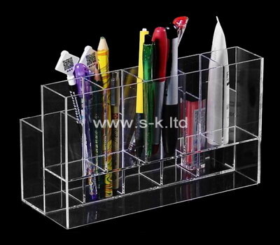 Custom clear acrylic pen display case