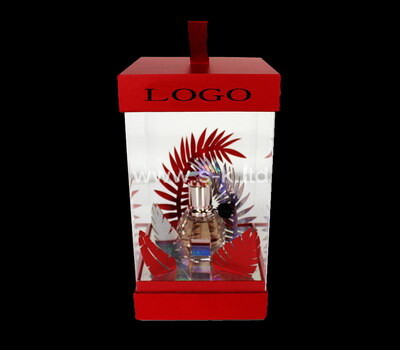 Custom acrylic pefume display case