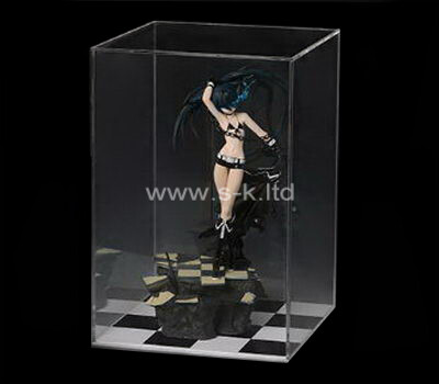 Custom clear acrylic display box for model