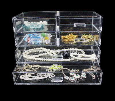 Custom plexiglass drawers organizers boxes for jewelry