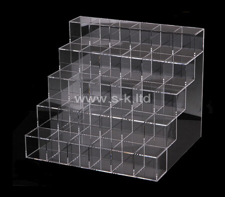 Custom multi grids clear lucite display cases