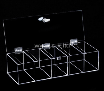 Custom multi grids clear plexiglass display box
