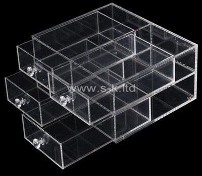 Custom plexiglass drawer box