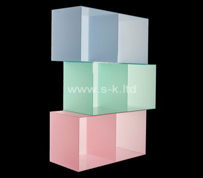 Acrylic manufacturer customize color plexiglass boxes