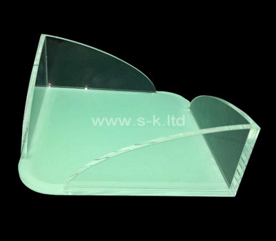 Acrylic manufacturer customize plexiglass notepad holder box