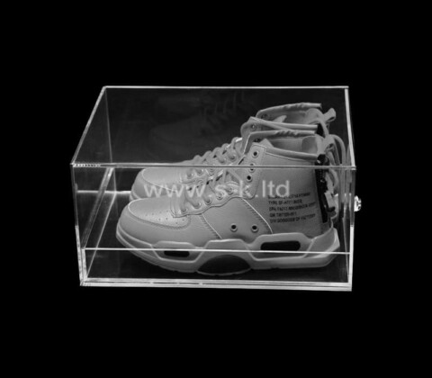 Plexiglass supplier customize acrylic shoe drawer box