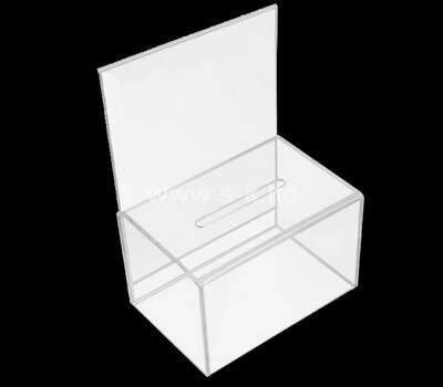 Plexiglass factory customize acrylic suggestion box