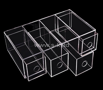 Plexiglass factory customize acrylic drawer box