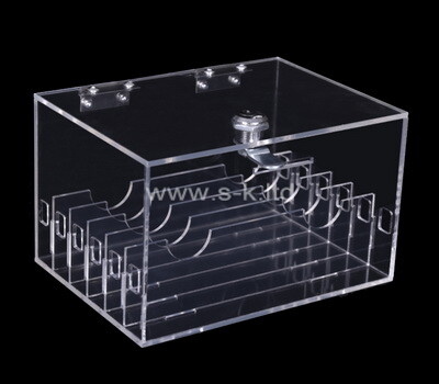 Plexiglass manufacturer customize acrylic multi dividers display case