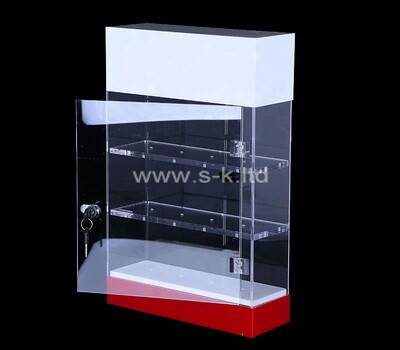 Plexiglass manufacturer customize acrylic lockable showcase