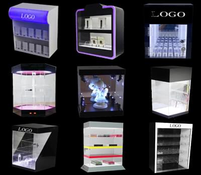 Lighted Acrylic Display Case