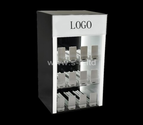Acrylic supplier custom lighted curio cabinet for sale