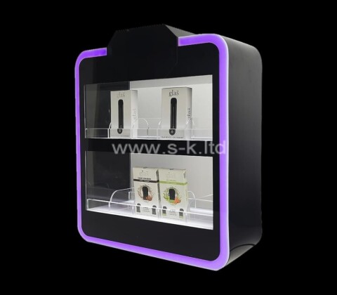 Acrylic manufacturer custom battery operated display cabinet lights