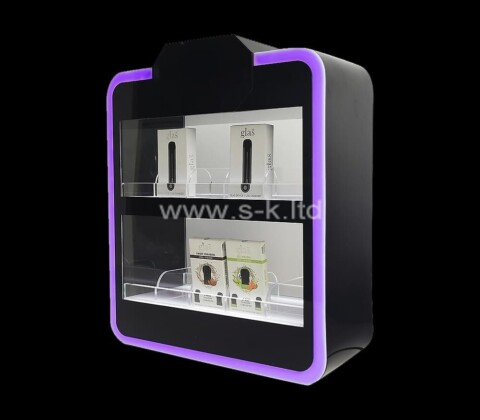 Fabricant d'acrylique, éclairage de vitrine sur mesure fonctionnant sur piles