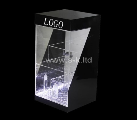 Acrylic manufacturer custom small display cabinets with lights