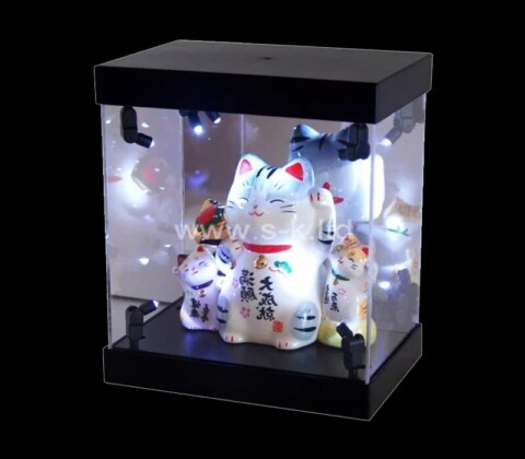 Acrylic manufacturer custom plexiglass display case light bulbs