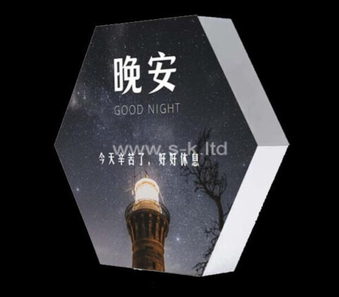Acrylic manufacturer custom advertising logo light box