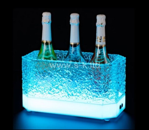 Acrylic manufacturer custom luminous champagne barrel ktv beer barrel