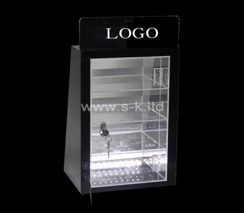 OEM custom acrylic curio cabinet lighting