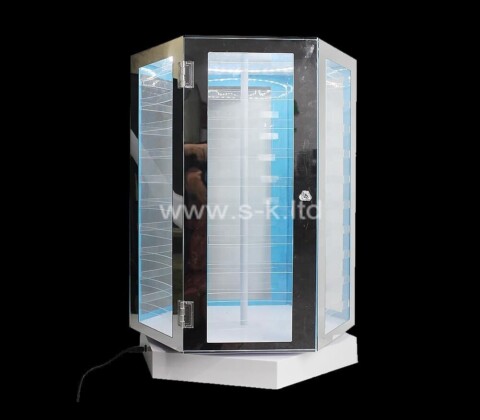 OEM custom acrylic light up display cabinet