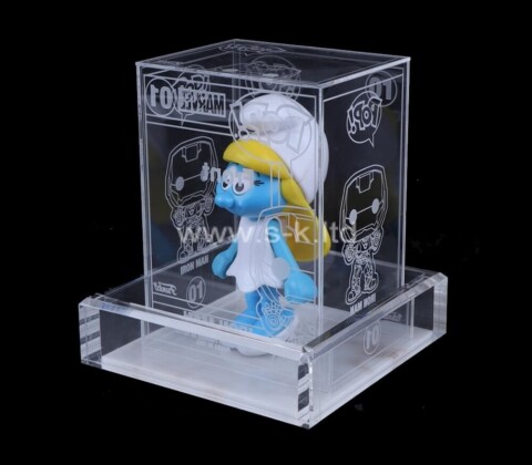 Proveedor de acrílico plexiglás personalizado funko pop vitrina