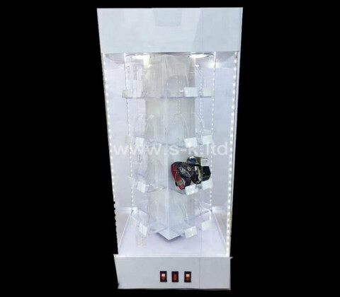 OEM supplier customized acrylic lit display cabinet