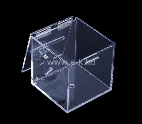 OEM supplier customized acrylic ballot box plexiglass voting box