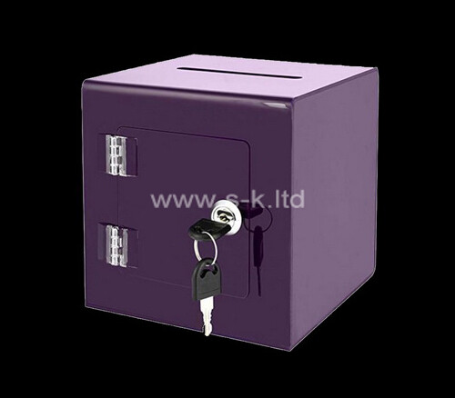 OEM supplier customized acrylic lockable suggestion box