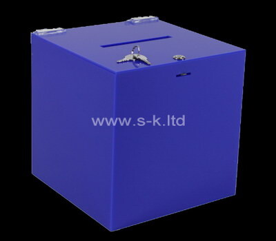 OEM supplier customized acrylic lockable voting box
