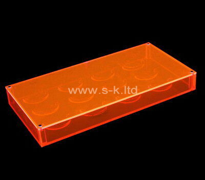 OEM supplier customized lucite fake eyelash show case