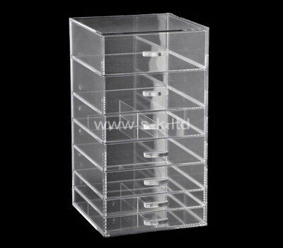 OEM supplier customized acrylic makeup organiser drawer box