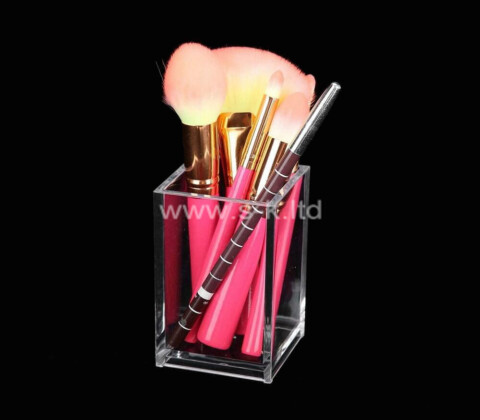 OEM supplier customized acrylic makeup brushes organizer box