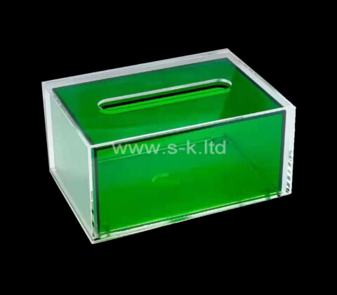 Plexiglass manufacturer custom acrylic tissue box perspex facial tissue box