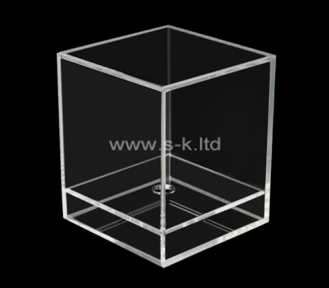 Acrylic supplier custom plexiglass show case lucite display case