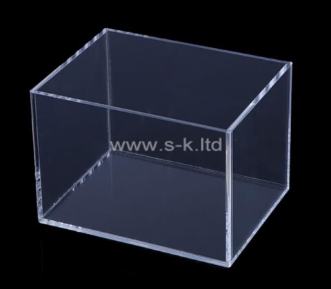 Acrylic supplier custom plexiglass display box lucite show case