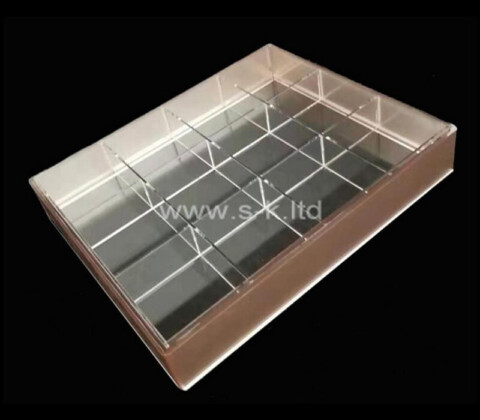 Acrylic supplier custom plexiglass multi divided show case