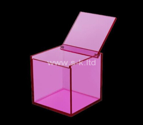 OEM supplier custom acrylic storage box plexiglass box