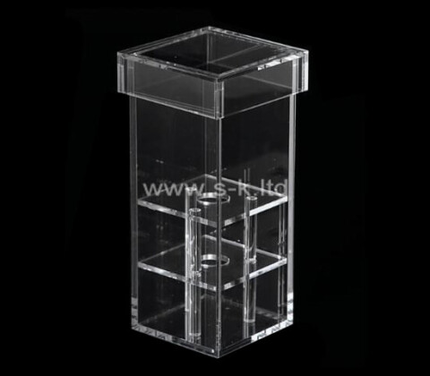OEM supplier custom acrylic flower box lucite rose box