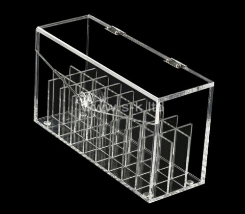 Acrylic manufacturer custom plexiglass cosmetic organizer box