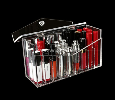 Acrylic manufacturer custom lucite cosmetics organizer box