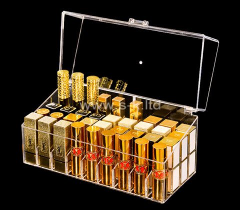 Acrylic manufacturer custom plexiglass makeup organiser box