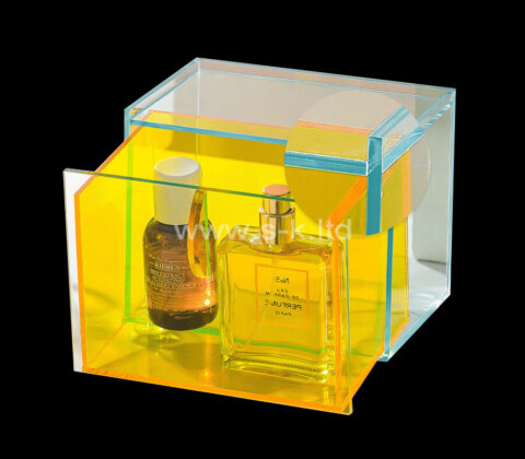 Acrylic supplier custom plexiglass perfume drawer organizer box