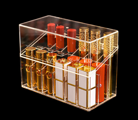 Acrylic supplier custom plexiglass lipstick organizer box