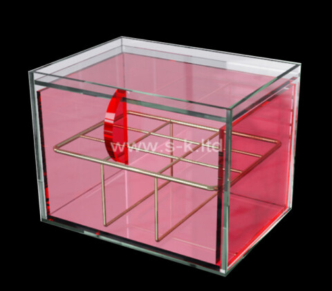Acrylic supplier custom plexiglass cosmetic organiser box
